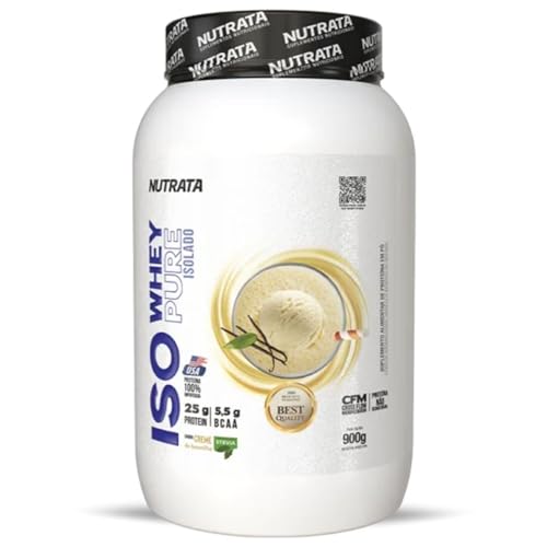 Nutrata Iso Whey Pure 900g - Creme de Baunilha