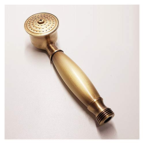 XYCS Handbrause aus massivem Messing in Antik-Messing-Farbe Cover