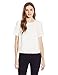 Lark & Ro Women's 3/4 Sleeve Eyelet Top