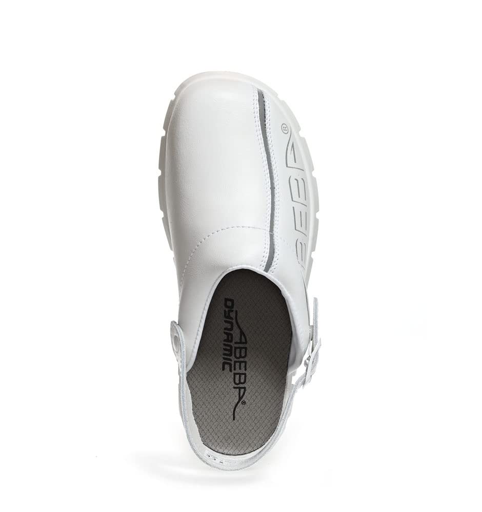 Abeba Unisex chodaki dla dorosłych 7310-35, białe, 35 EU