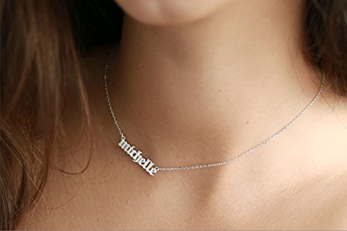 Name Necklace 18k Gold filled 