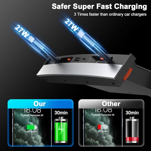 Image of USB Hub for Tesla Model 3 Model Y Waterproof - Fast Phone Charger for Model Y /3 Accessories 2024 2023 2022 2021 Multi Port Retractable Docking Station, 100% Fit Center Console(Not Fit Model 3 2024)