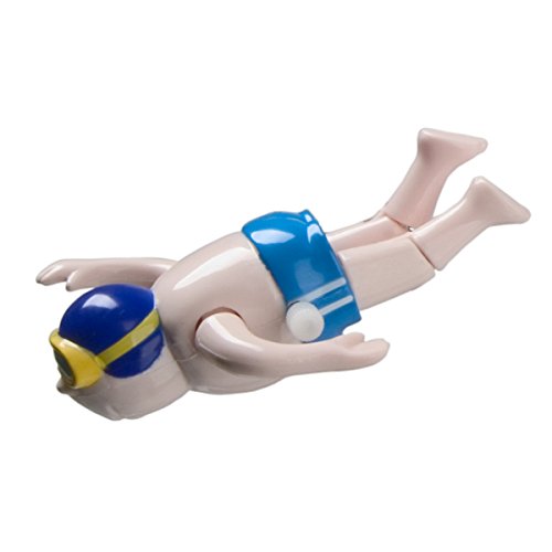 corpus delicti Schwimmer zum Aufziehen - Das putzige Badewannen-Spielzeug - Aufziehfiguren (4er Set)