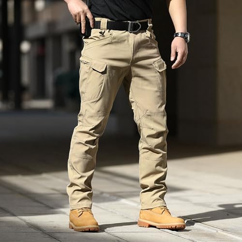 Tactical Cargo Pants for Men Lightweight Stretch Hiking Outdoor Travel Work with Multi Pockets Casual Pant2
