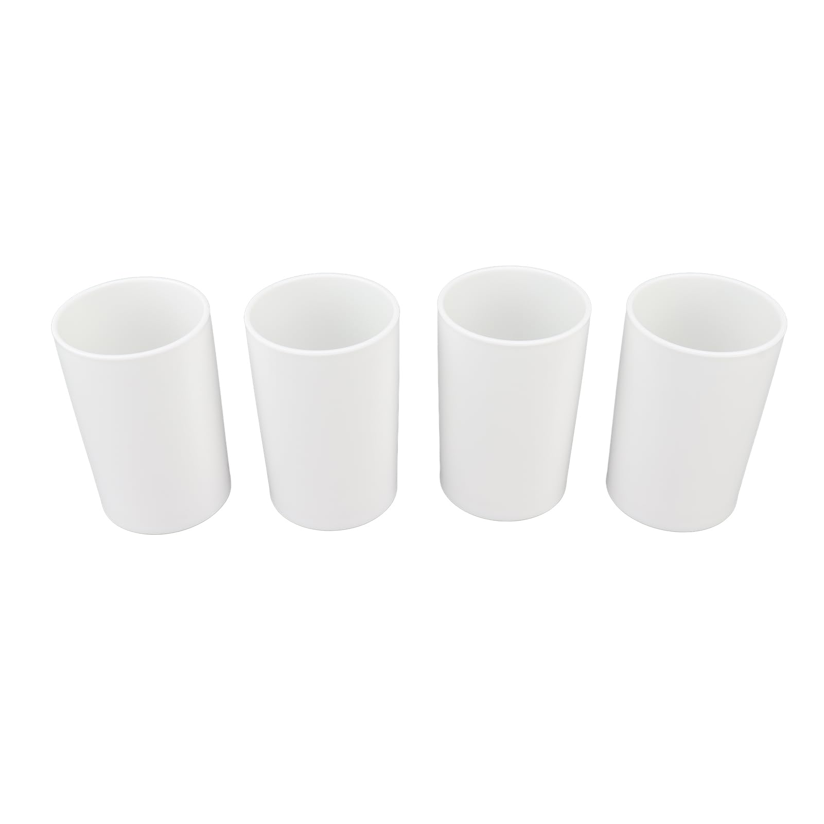 Tnfeeon Zahnpastaspender für Erwachsene und, Staubdicht, Umgekehrtes Becherdesign, Hochwertiges PP-ABS-Material, Inklusive 4 Becher (Vier Tassen, Grau)