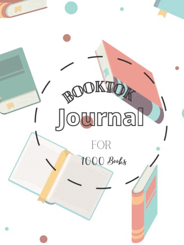 Journal de lecture BookTok blanc au design stylisé chic