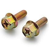 Easyboost 2 Vis de Pot d'échappement M6x18mm tête hexagonale et cruciforme pour Scooter 50cc...