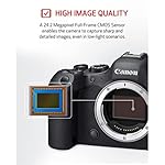 Canon EOS R6 Mark II Mirrorless Camera RF24-105mm F4-7.1 is STM Lens Kit, Full-Frame Hybrid Camera, 24.2 Megapixel CMOS Sensor, Photo and Video Capabilities, Black - Image 3