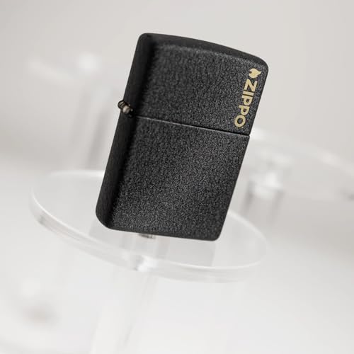Encendedor Zippo clásico personalizado negro miniatura 3
