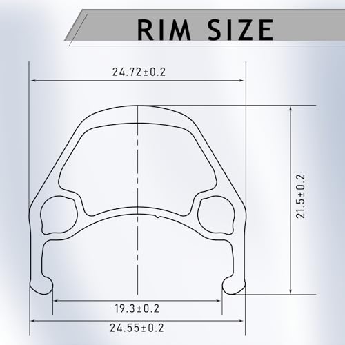 Image of BUCKLOS MTB Wheelset 26 inch 27.5 inch 29 inch Quick Release Disc Brake 32H Mountain Bike Wheels, High Strength Aluminum Alloy Rim Black Bike Wheel, Suitable 8-10 Speed Cassette Mountain Bike Wheelset