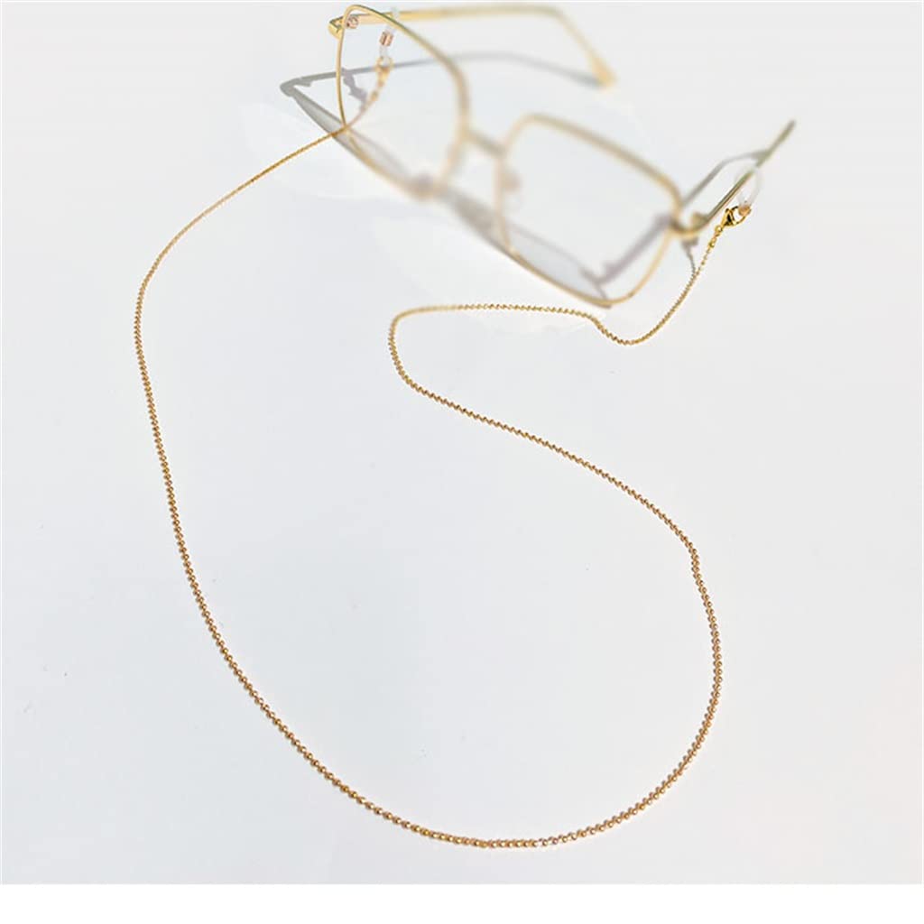 Cordino for Occhiali in Oro Modello Base Catena for Occhiali da Collo Femminile Cordino for Occhiali Anallergico Antiscivolo