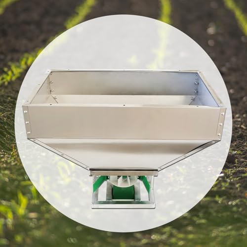 Esparcidor eléctrico para fertilizante 150W 160L acero inox miniatura 5