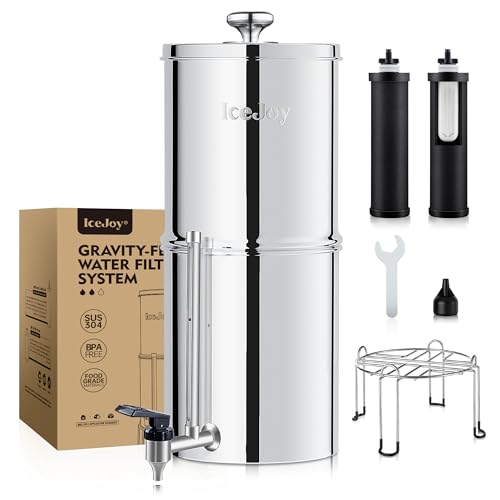IceJoy 0.01μm Ultra-Filtration Gravity Water Filter System
