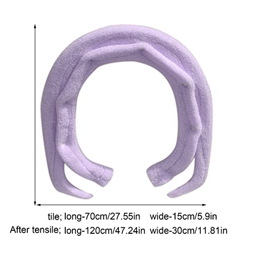 Wzxhew Universeller verdickter WC-Sitz, groß, quadratisch, warm, WC-Sitzbezug, WC-Sitzkissen, kleine Badezimmerteppiche und -matten (J, A) – Bild 7