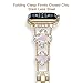 38/40/41/42 mm(Series 10) cool woman chain metal smartwatch strap compatible with Apple Watch Band Series 10/9/8/7/6/SE/5/4 adjustable replacement watch bracelet for Iwatch gold Watch Band
