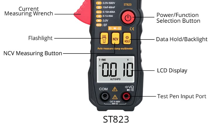 Multimetro digitale ad alta precisione ST823