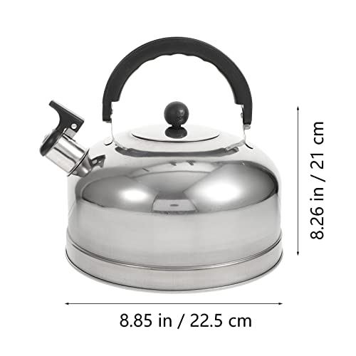 Bouilloire en acier inoxydable à l'ancienne LeGDOr rétro - 3