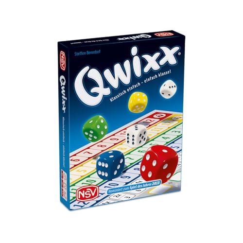 NSV - 4015 - Qwixx - nominiert zum Spiel des Jahres 2013 - Würfelspiel