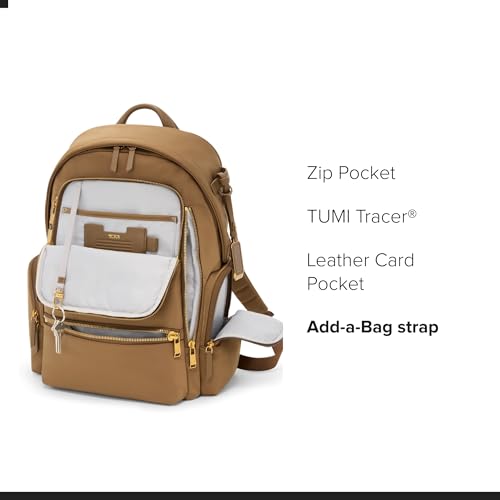 Image of Tumi Womens Celina Backpack Copper One Size