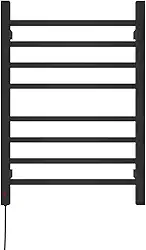 Toalheiro Térmico 2 Toalhas Quadratto Due Preto 110 Esquerdo