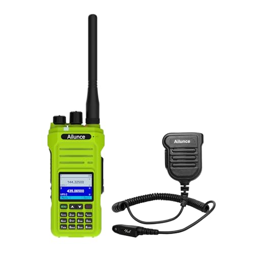 Retevis Ailunce HA1G GMRS Handheld Radio, 2 Way Radio Long Range with Speaker Mic, Dual Band Receiving, IP67 Waterproof Walkie Talkies,Type-C Charging, NOAA 2800mAh,FM Radio, GMRS Radio for Offroad