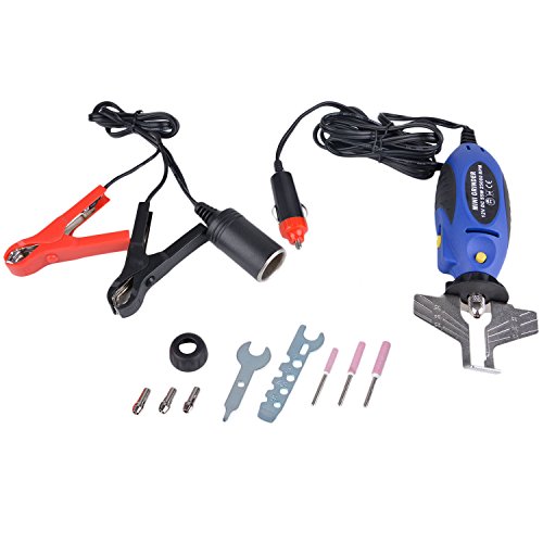 Fansport Chainsaw Sharpener, 12V Electric Chainsaw Sharpener Handheld Chain Saw 5/32