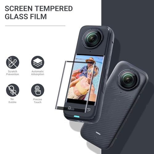 Bruni Screen Protector compatible with Kodak Pixpro AZ528 Protector Film, crystal clear Protective Film (2X)