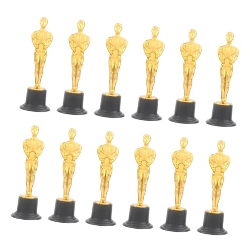 Trophées de récompense économiques : lot de 12 petites coupes souvenirs pour jeux et fêtes à thème