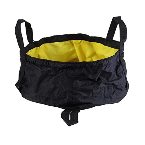 Balacoo Portable Folding Wash Basin for Outdoor Activities Lightweight Travel Bucket with Storage Pouch for Camping Hiking Fishing and Picnics Random Color