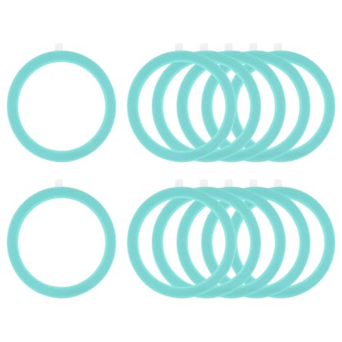Anneau métallique pour charge sans fil magnétique : lot de 12 stickers ultra fins vert foncé