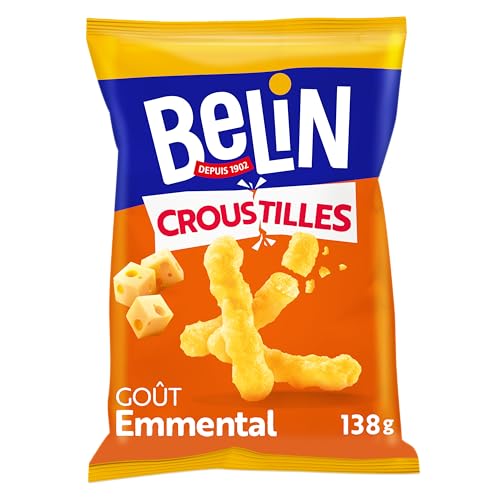 Biscuits Apéritifs Goût Emmental Croustilles Belin Le Sachet De 138 G - vue 4