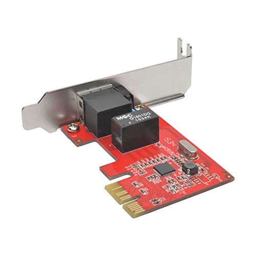 Tripp Lite tarjeta PCI Express (PCIe) con 1 puerto Gigabit Ethernet (GbE), perfil bajo miniatura 2