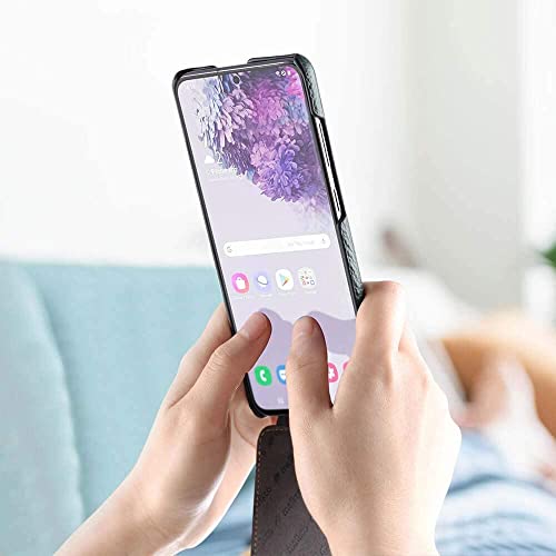 Housse cuir véritable iPhone 12 Pro Max blanc rabat vertical antichoc - 6