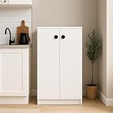 Armário Livreiro Sapateira Organizador 02 Portas e 03 Prateleiras Moon (Branco)