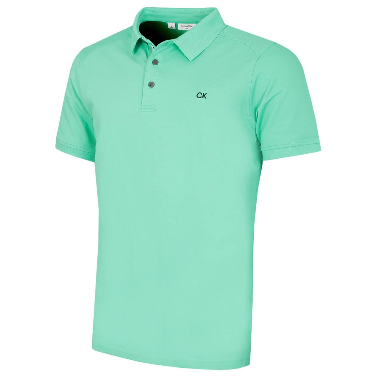 Calvin Klein Mens Campus Sport Polo Shirt - Mint Sport - XXXXL