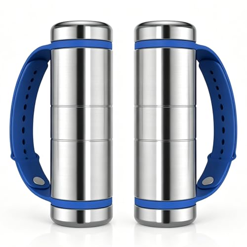 Barres d'haltères de 1,4 kg en acier inoxydable lot de 2 pour musculation et cardio