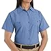 Red Kap Women's Standard Industrial Work Shirt, Petrol Blue, Medium