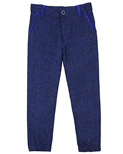 Billybandit Boys' Speckled Tweed Dress Pants, Sizes 3-10 - 3 Blue