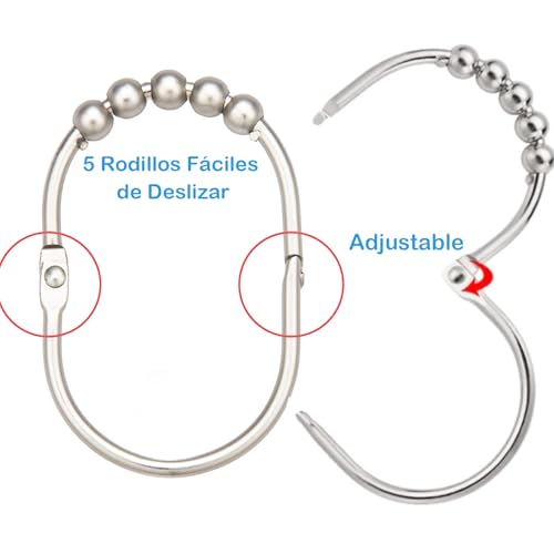 Catálogo de Anillos para cortinas de ducha del mes. 9 Imagen adicional