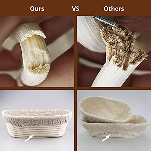 Woputne 10Cestino Lievitazione Pane in Rattan