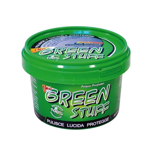 GREEN STUFF - Pasta naturale per pulizia, 300 g, Il pacchetto può variare