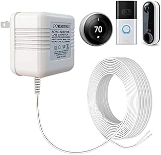 24 Volt Transformer C Wire Adapter for Most Doorbells with Thermostats, 315