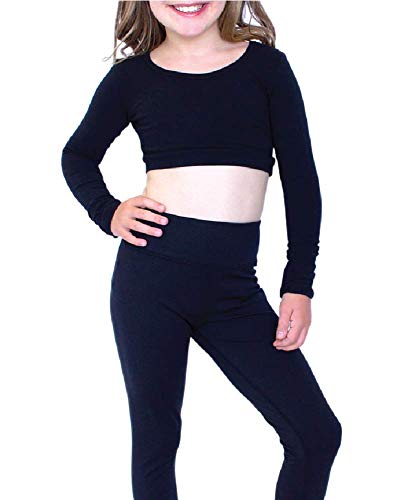 Image of HALFTEE Girls Layering Tee | Crop Tops for Girls | Sizes 4-12