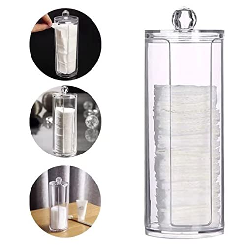 Porta Algodão e Algodão de Disco de Acrilico