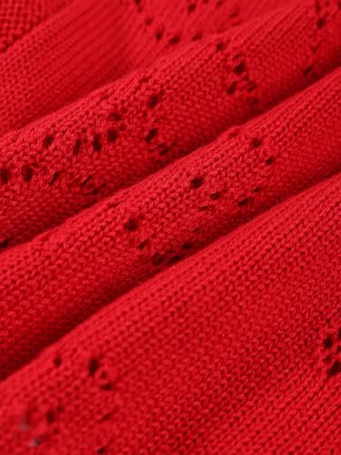 Girls Sweater Vest Weighted Vest Kids with Flower Crochet top Uniform Sleeveless Sweaters for Children6-16Y4