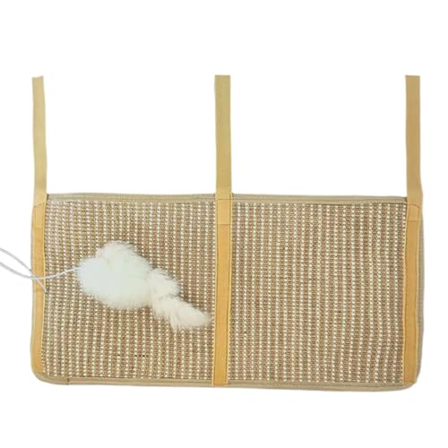 猫スクラッチマット - サイザル麻猫おもちゃ家具プロテクター、ペットスクラッチラグ、耐久性のある爪ケアマット | 猫のスクラッチマット賃貸住宅 自宅 アウトドア シェルター リビングルーム 小型 中型 大型犬種 トレーニング エンターテイメント用途