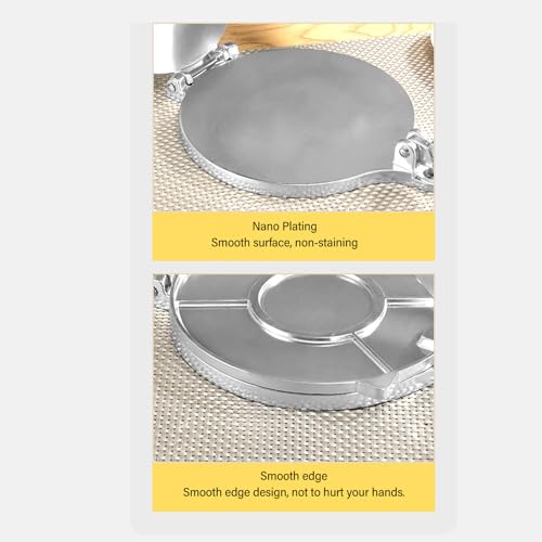 Yosoo Health Gear Tortilla Presse, Aluminiumlegierung, Roti Maker, Manuelle Taco Pressmaschine