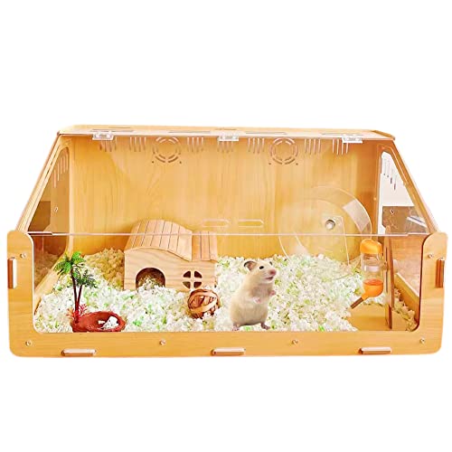 View of Top 10 Glass Hamster Cages of 2022 - Best Reviews Guide