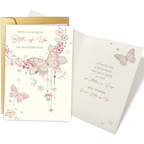 Goroar Happy Mothers Day Card from Both of Us, Mother's Day Card for Mom from Couple or Siblings
