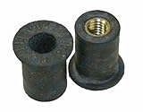 Clipsandfasteners Inc 25 M6-1.0 Well Nuts 1/2